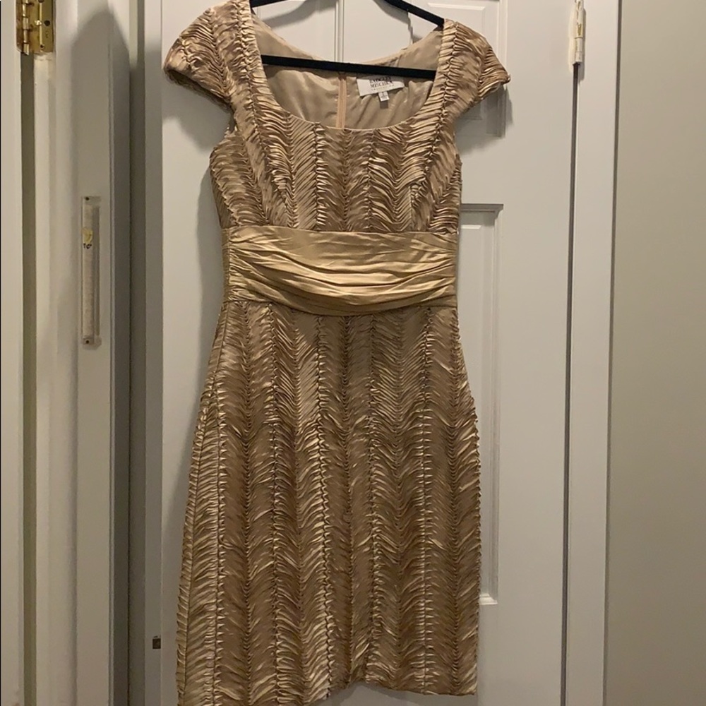 Formal gold dress